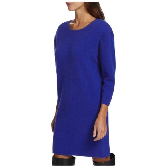 Frame Cashmere Blend
Strong Shoulder
Minidress In Blue Size
SP. NWOT - Picture 2 of 7